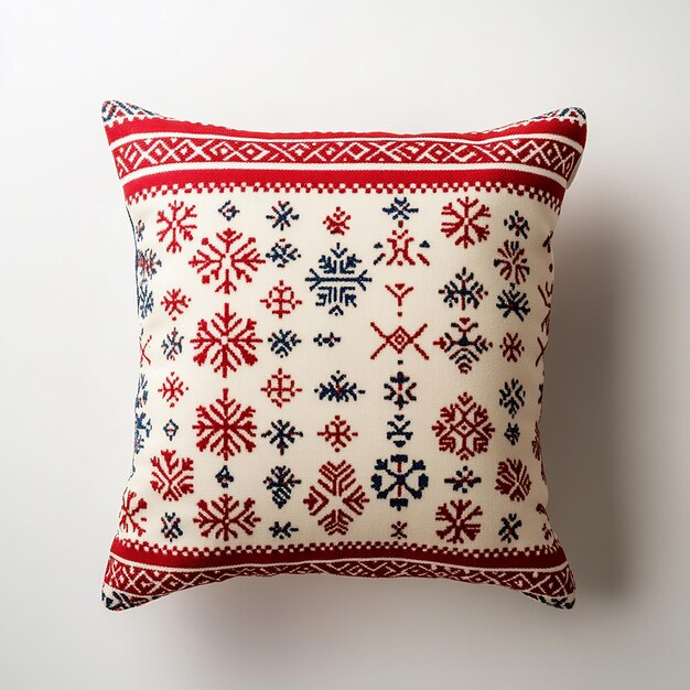 haftowana poduszka